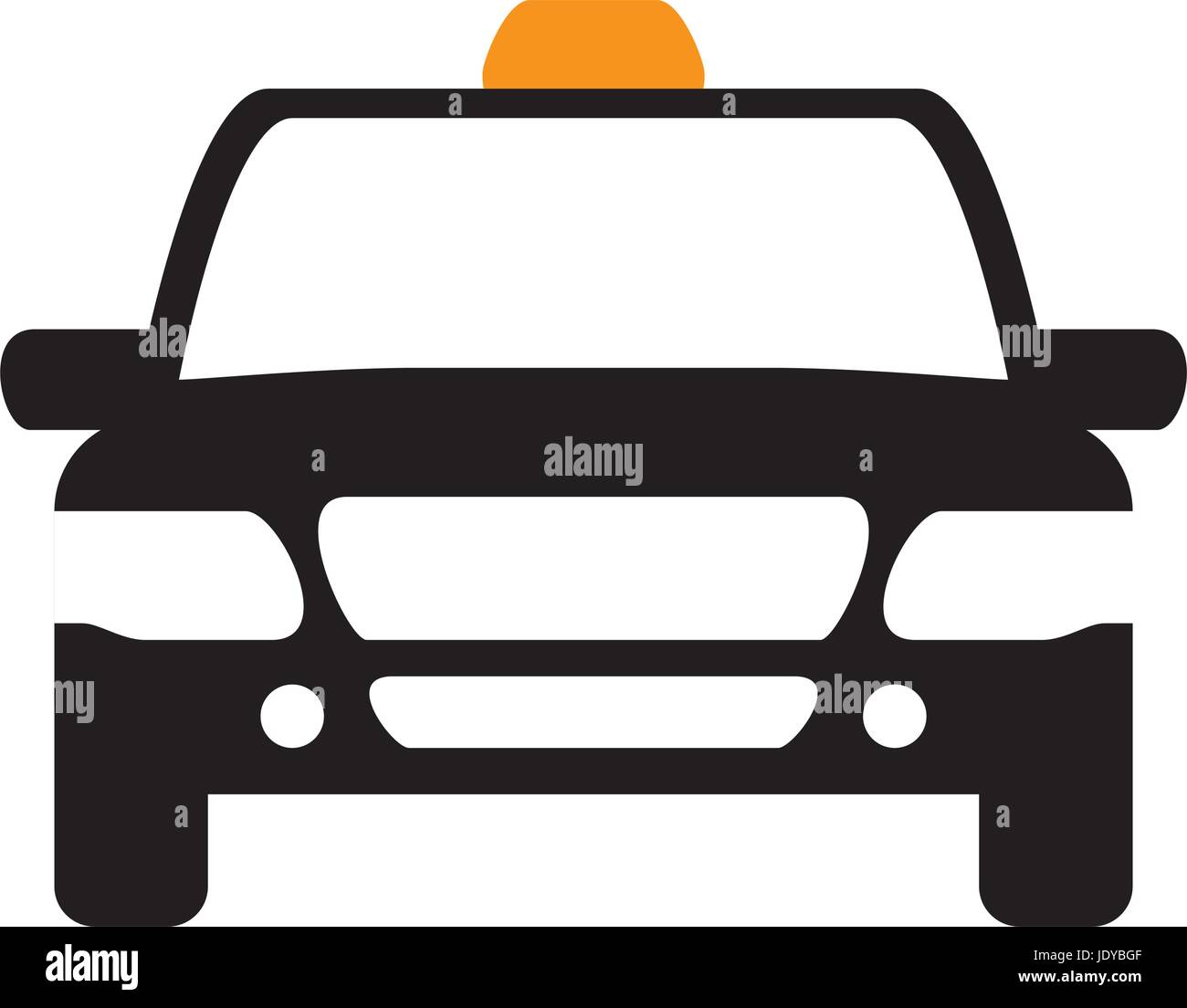 Black yellow taxi cab driving Stock Vector Images - Alamy