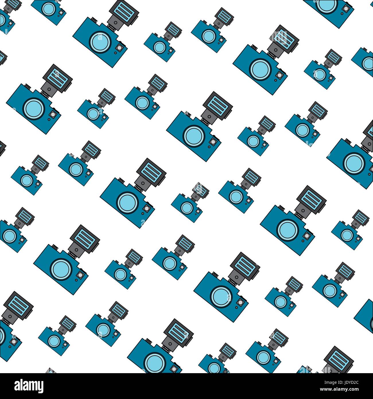 Professional photographic camera background icon vector illustration ...
