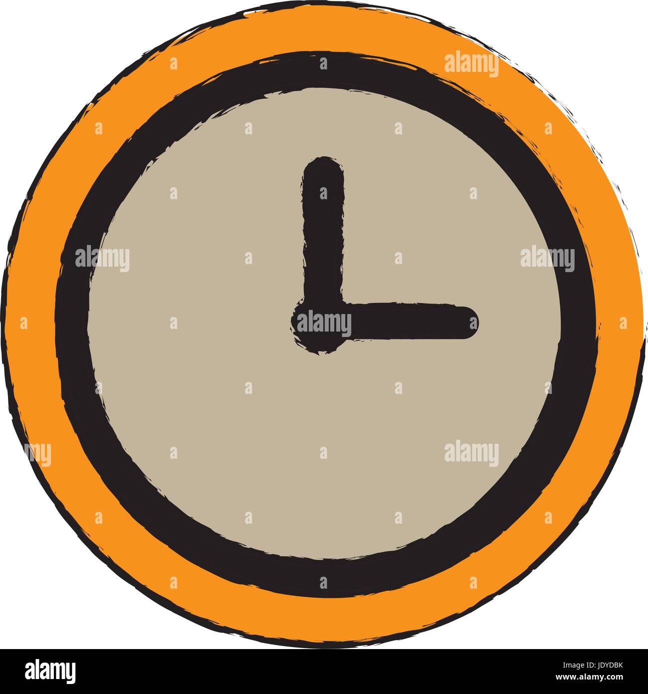 clock world time concept business daily icon Stock Vector Image & Art ...