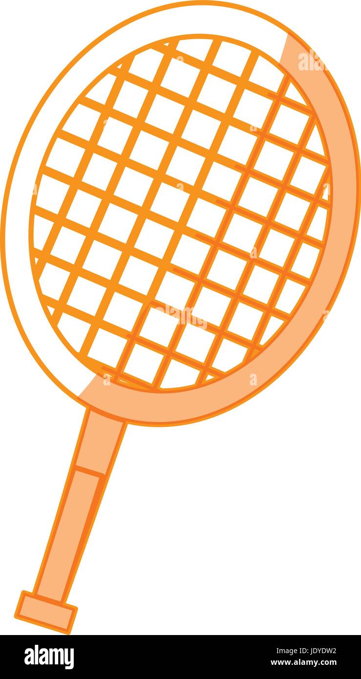 Tennis racket equipment icon vector illustration graphic design Stock ...