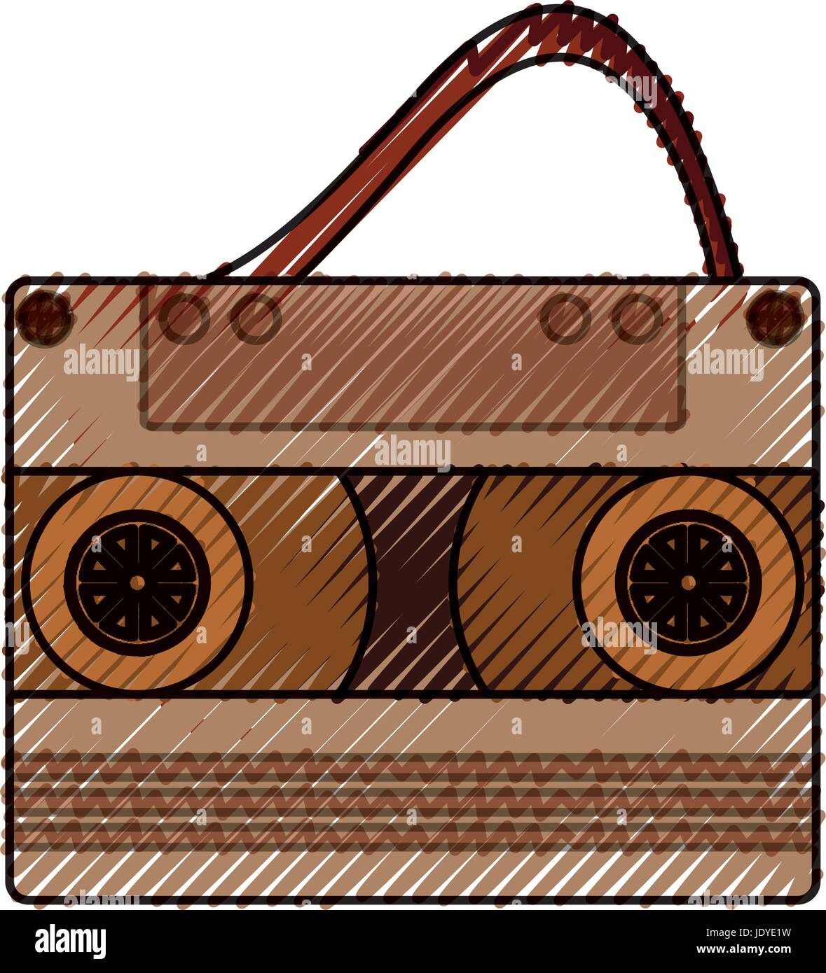 Old music casette icon vector illustration graphic design Stock Vector ...