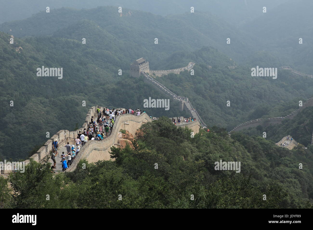 great wall badaling Stock Photo