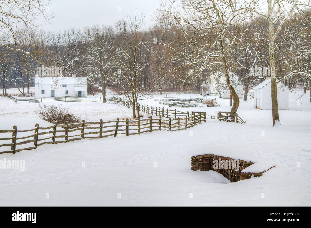 Hopewell Village National Historic Site in Chester County, Pennsylvania