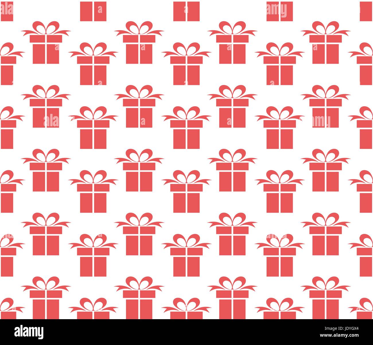 Seamless background with gifts Stock Vector