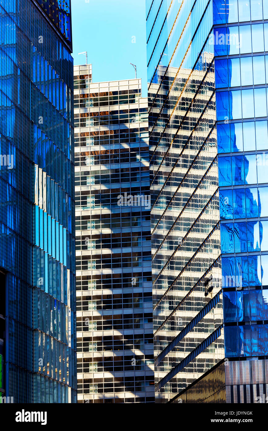 New World Trade Center Apartments Glass Buildings Abstract Skyscrapers
