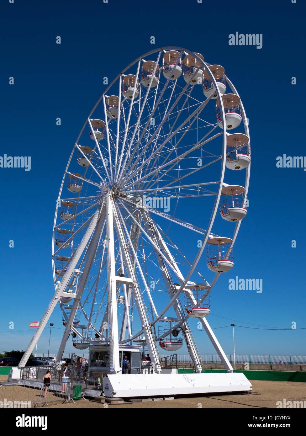 Great Yarmouth's 33 metre high Ferris Wheel 'The View' at The Pleasure