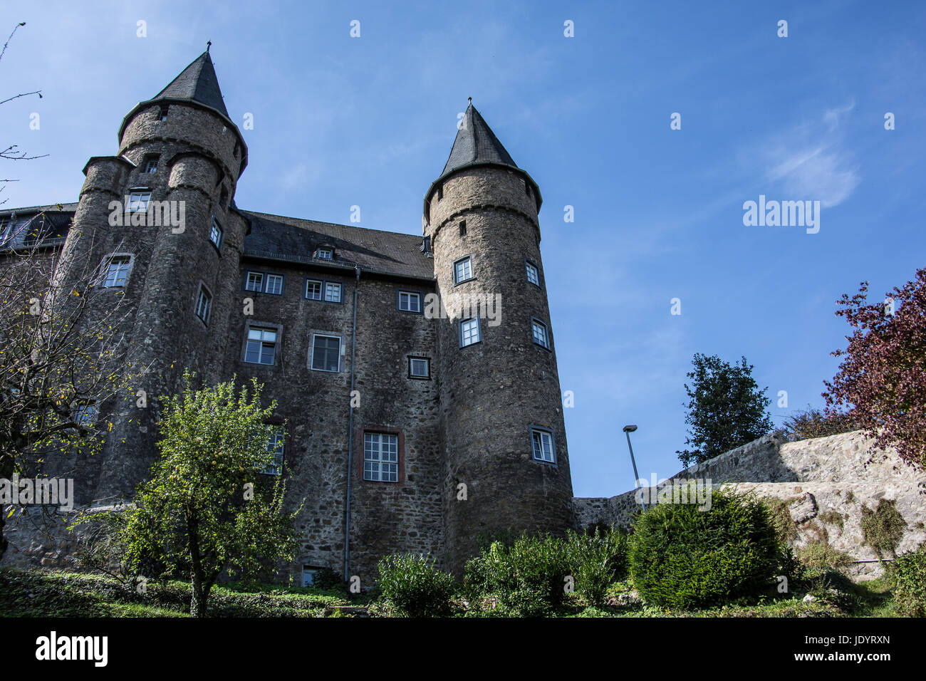 Herborn Castle Stock Photo