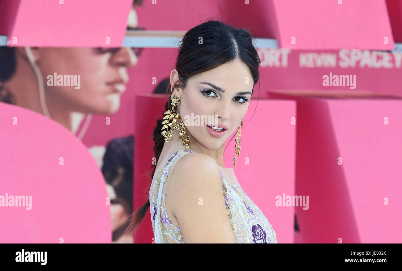 London, UK. 21st June, 2017. Eiza Gonzalez, Baby Driver - European film ...