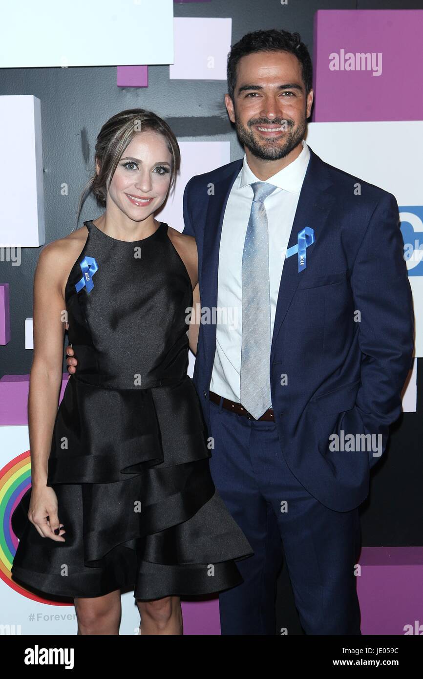 New York Ny Usa 21st June 2017 Alfonso Herrera At 2017 Village Voice Pride Awards At