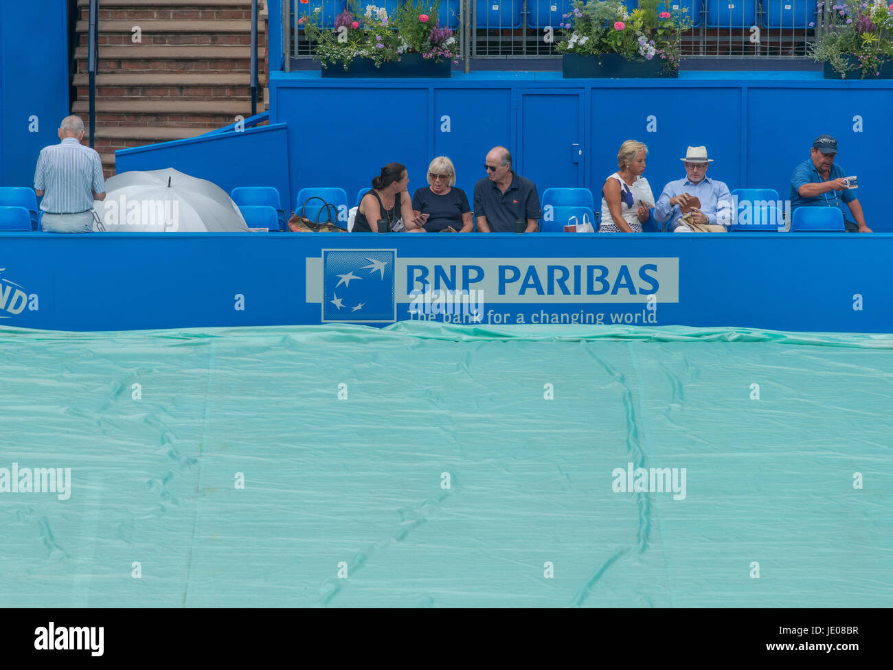 The Queen's Club, London, UK. 22nd June, 2017. Day 4 of the 2017 Aegon