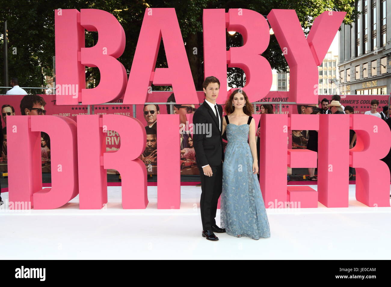 London UK 21st Jun 2017 Ansel Elgort And Lily James At The Baby london-uk-21st-jun-2017-ansel-elgort-and-lily-james-at-the-baby