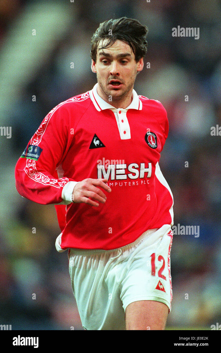 STEVE BROWN CHARLTON ATHLETIC FC 20 February 2000 Stock Photo