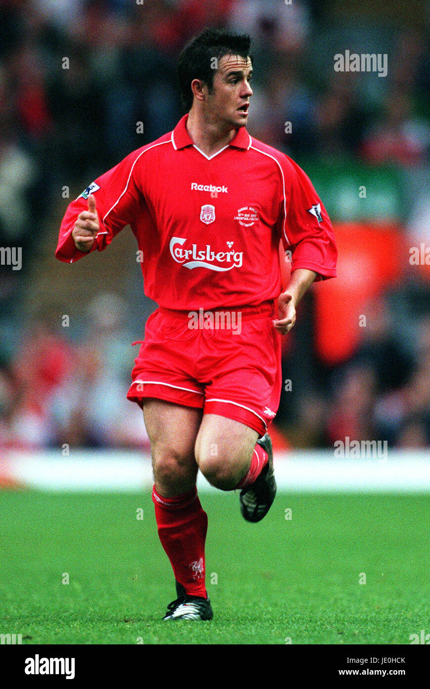 DAVID THOMPSON LIVERPOOL FC 17 May 2000 Stock Photo