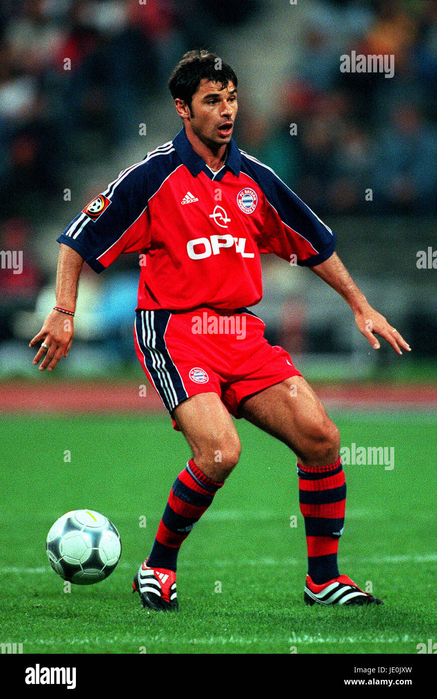 Ciriaco Sforza Autogrammkarte Bayern München 2000-01 Original Signiert