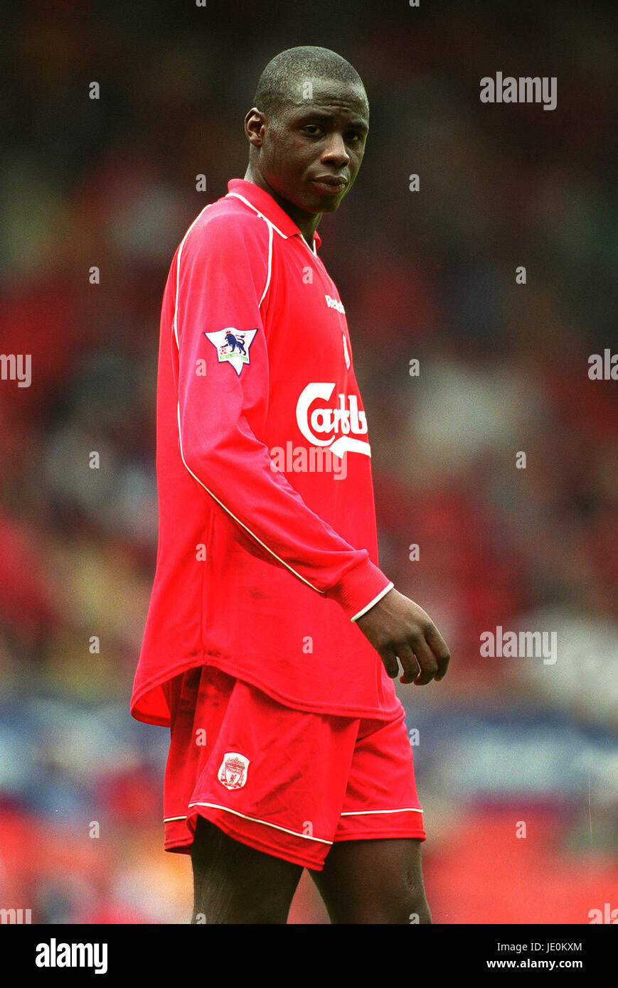 DJIMI TRAORE LIVERPOOL FC 13 August 2000 Stock Photo Alamy