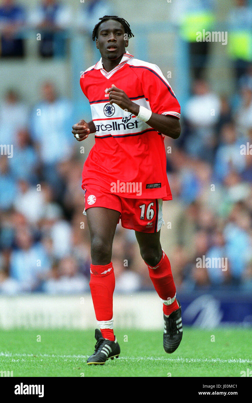 JOSEPH DESIRE JOB MIDDLESBROUGH FC 19 August 2000 Stock Photo Alamy