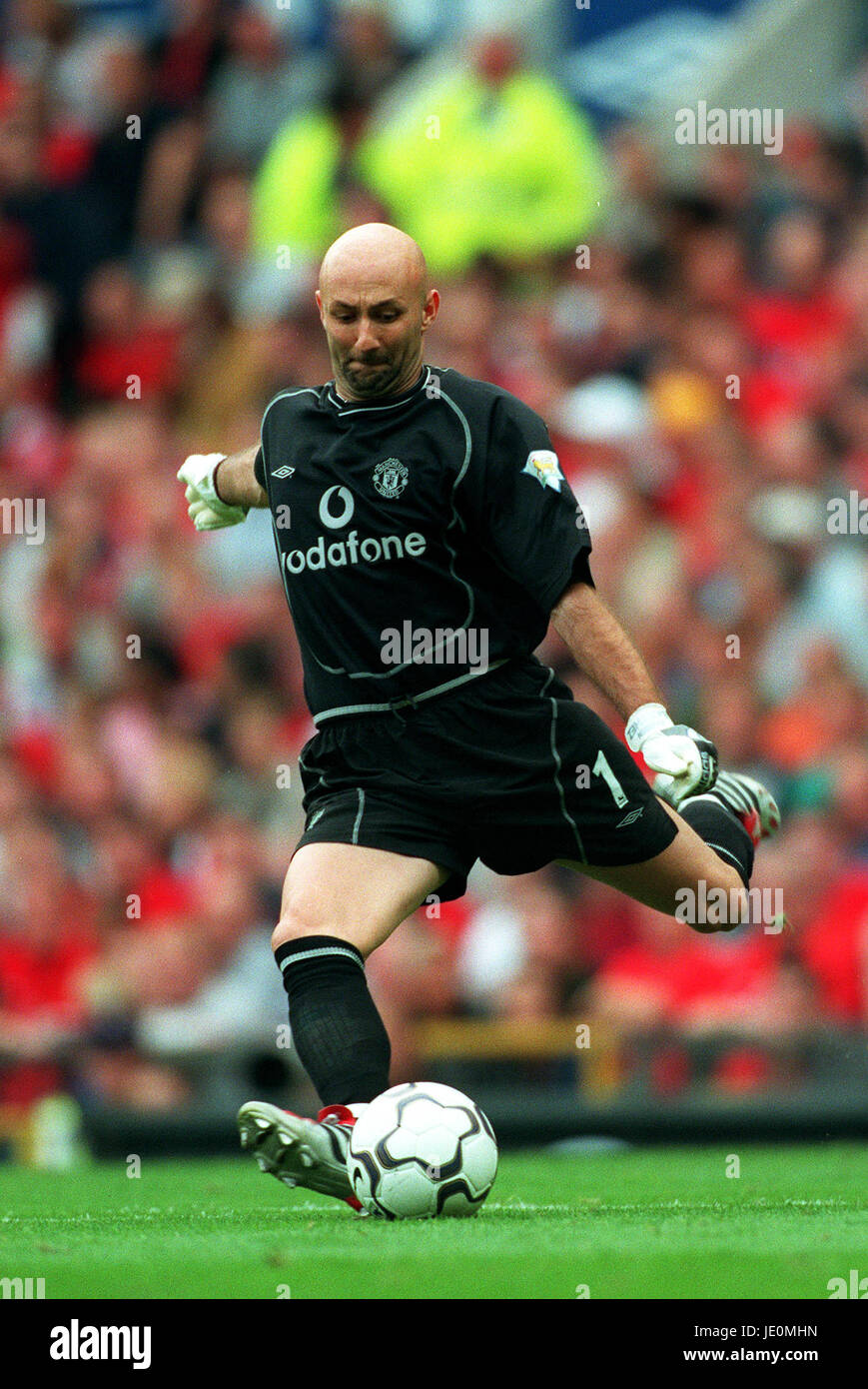 Carte Upper Deck Manchester United 2001-2002 : Fabien Barthez Premier Power N°49 – Excellent état