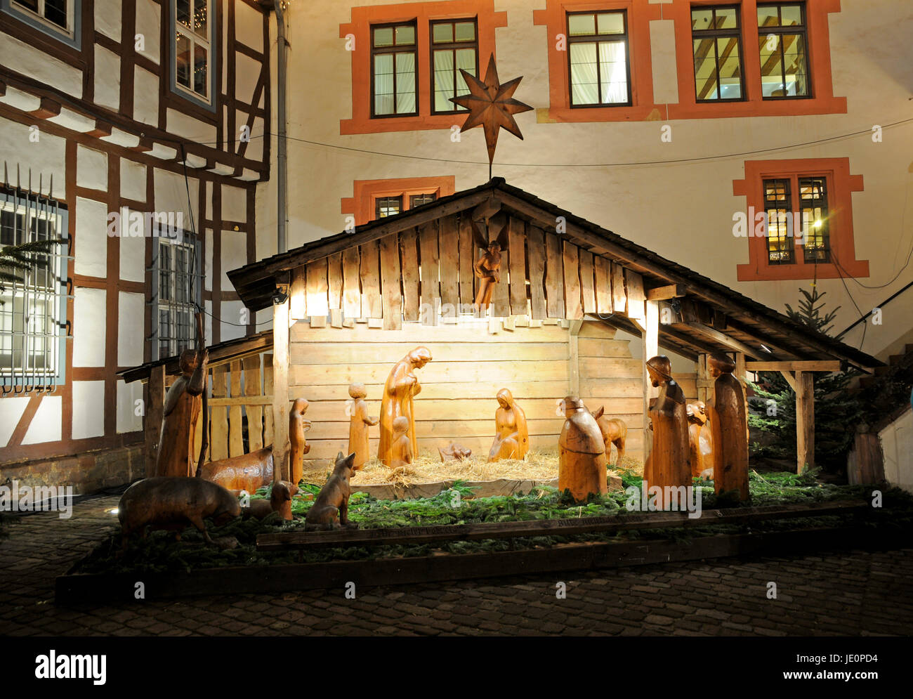 Weihnachtskrippe High Resolution Stock Photography And Images Alamy