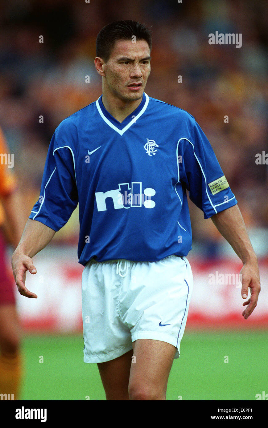 MICHAEL MOLS GLASGOW RANGERS FC MOTHERWELL FIR PARK 23 September 2000 ...