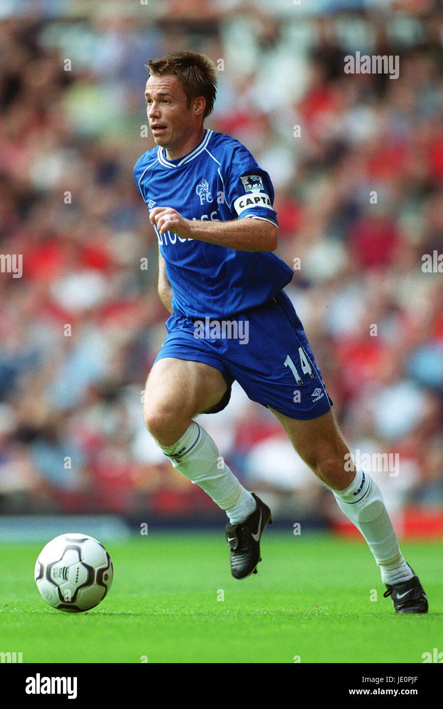 Graeme Le Saux - Photo Action Signée 6x4 - Chelsea, England, Southampton - Avec COA