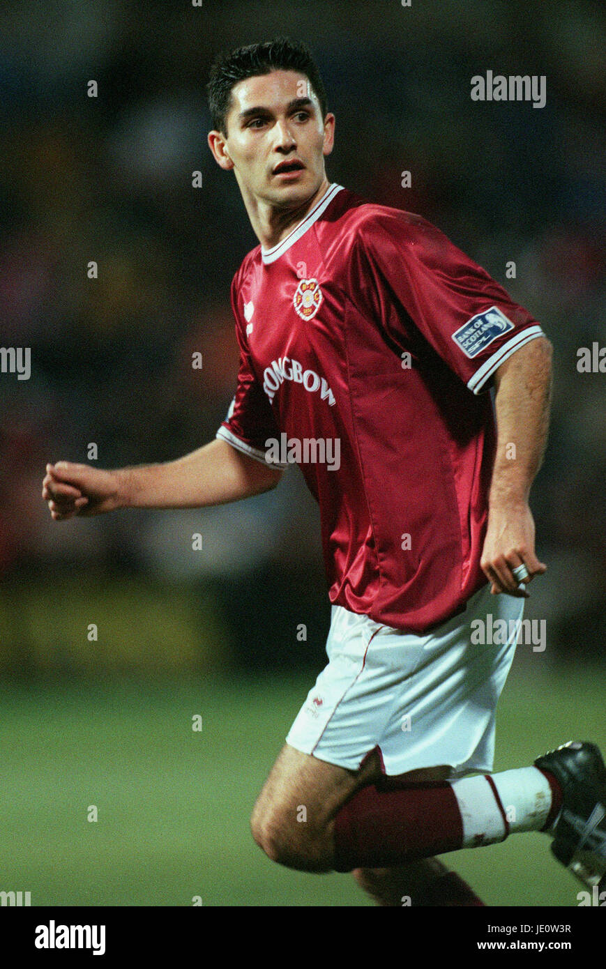 Maillot Domicile Heart Of Midlothian 1999-2000 - Taille M - Couleur Bordeaux