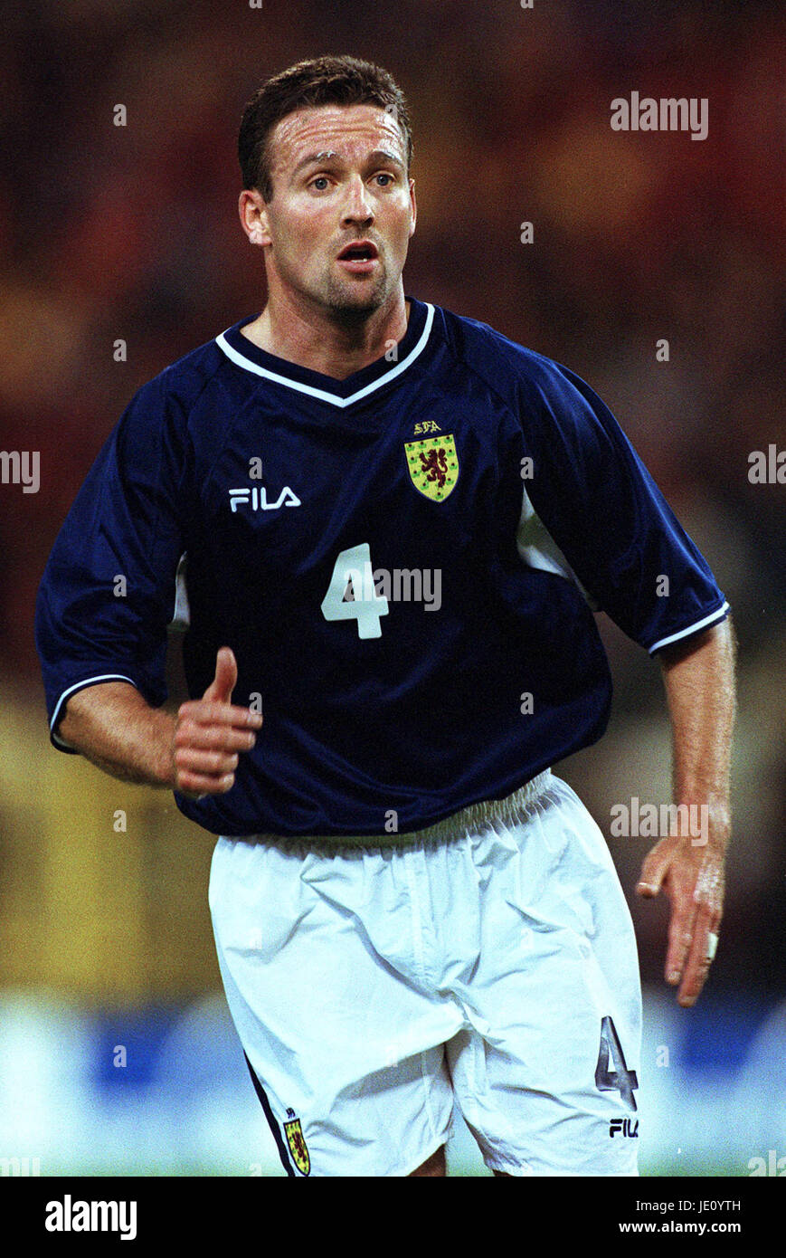 PAUL LAMBERT SCOTLAND & GLASGOW CELTIC FC STADE ROI BAUDOUIN BRUSSELS BELGIUM 05 September 2001 Stock Photo