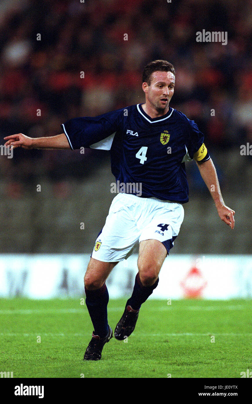PAUL LAMBERT SCOTLAND & GLASGOW CELTIC FC STADE ROI BAUDOUIN BRUSSELS BELGIUM 05 September 2001 Stock Photo