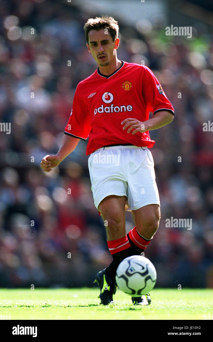 GARY NEVILLE MANCHESTER UNITED FC OLD TRAFFORD MANCHESTER 08