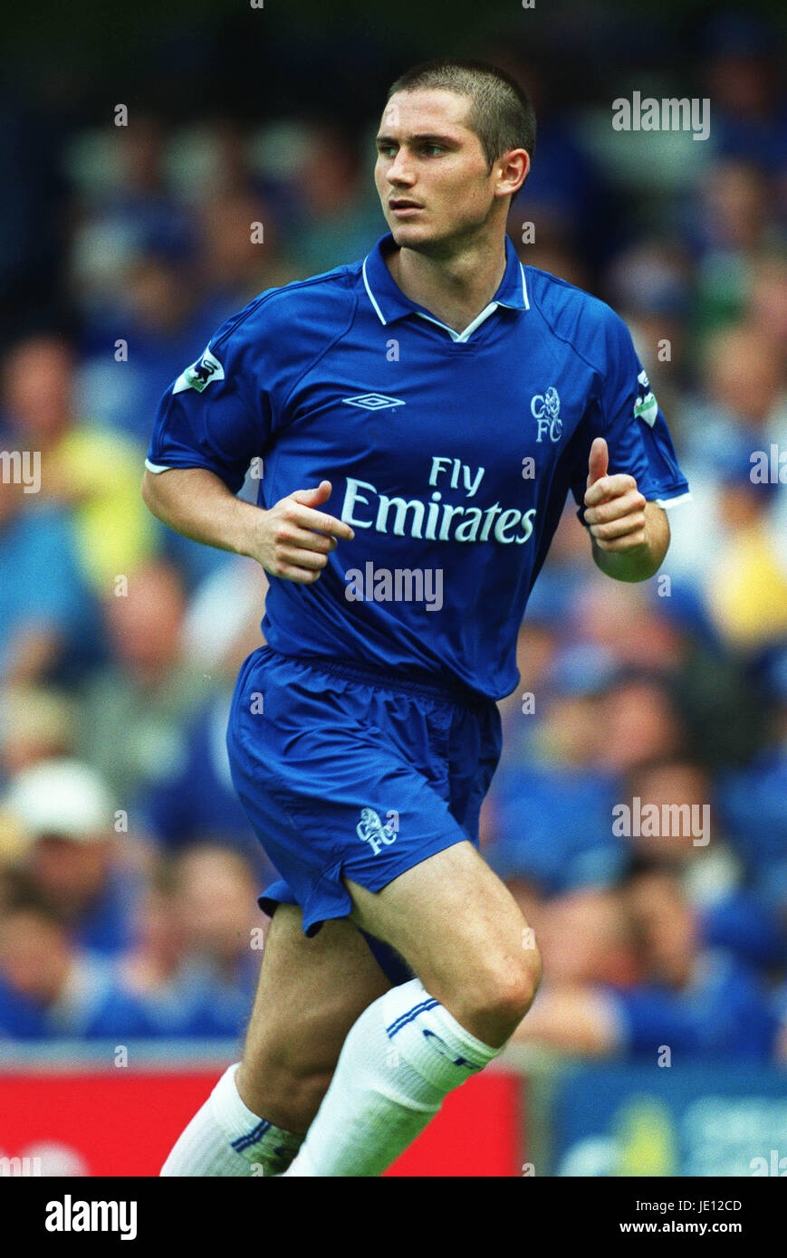 FRANK LAMPARD CHELSEA FC 19 August 2001 Stock Photo