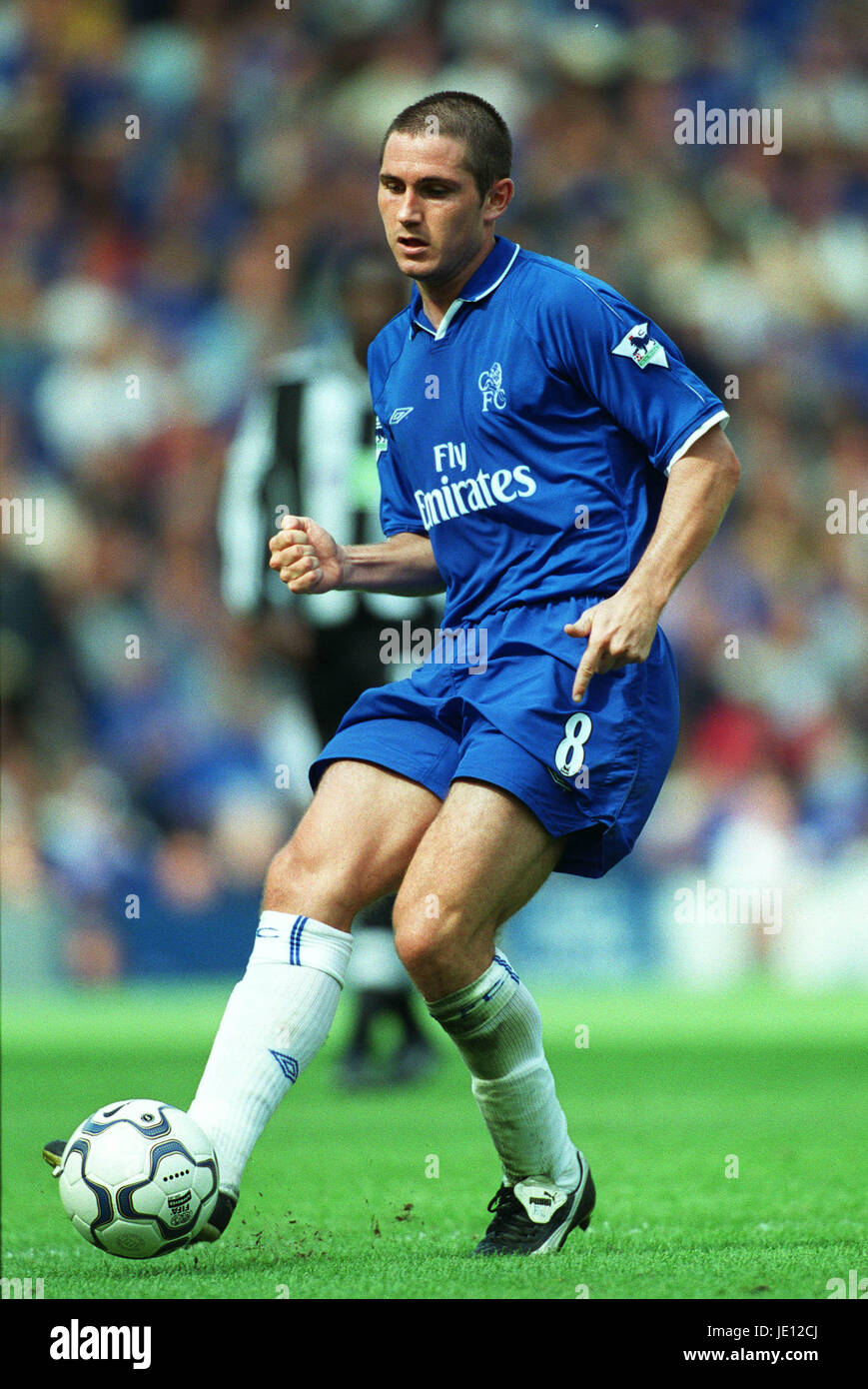 FRANK LAMPARD CHELSEA FC 19 August 2001 Stock Photo - Alamy