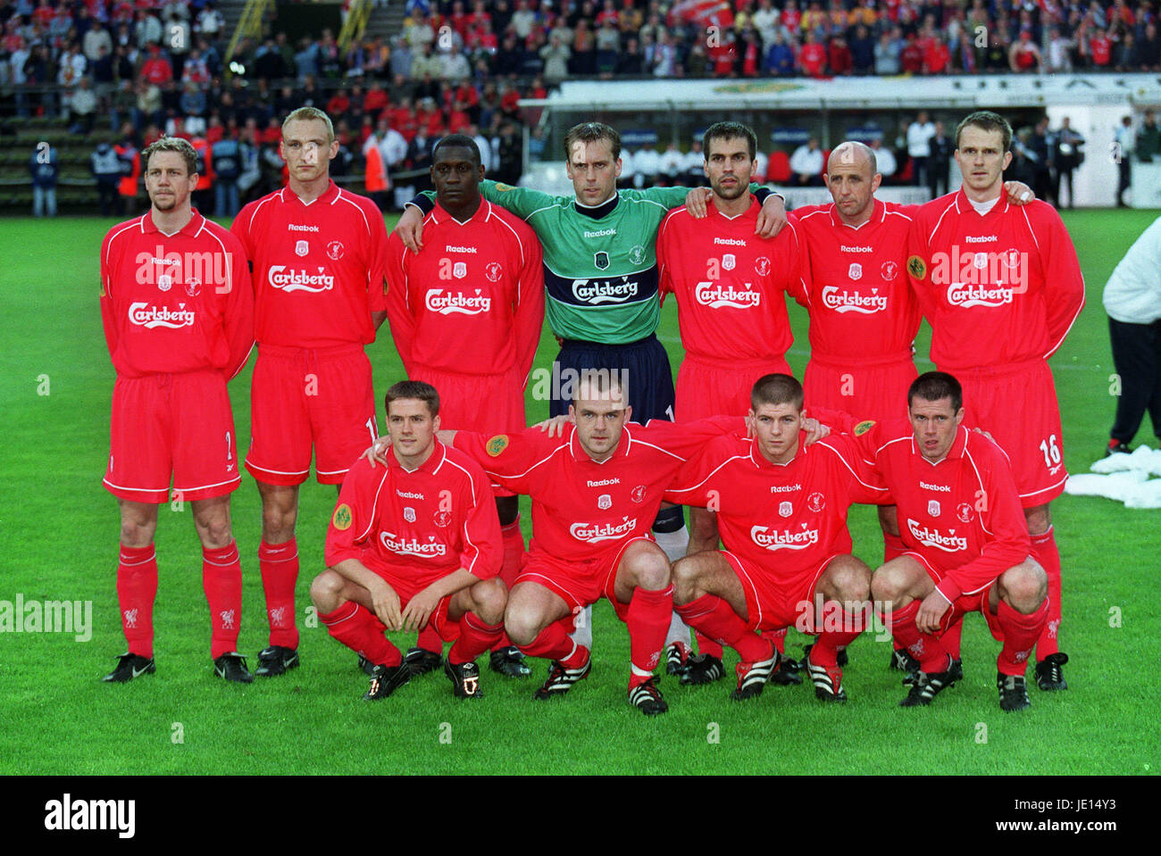 Liverpool uefa cup 2001 hi-res stock photography and images - Alamy