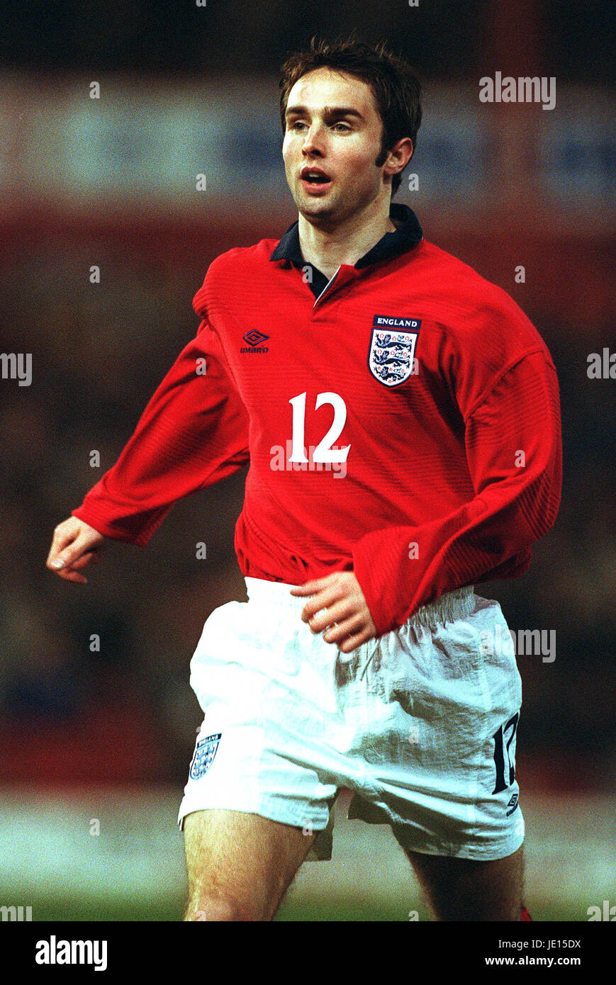 MARK WILSON  . ENGLAND U21 & MANCHESTER UTD OAKLEY BARNSLEY ENGLAND 23 March 2001 Stock Photo