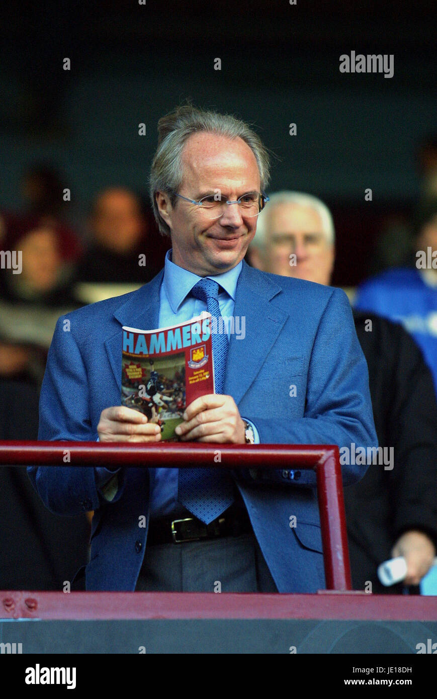 SVEN GORAN ERIKSSON ENGLAND MANAGER 13 January 2001 Stock Photo - Alamy