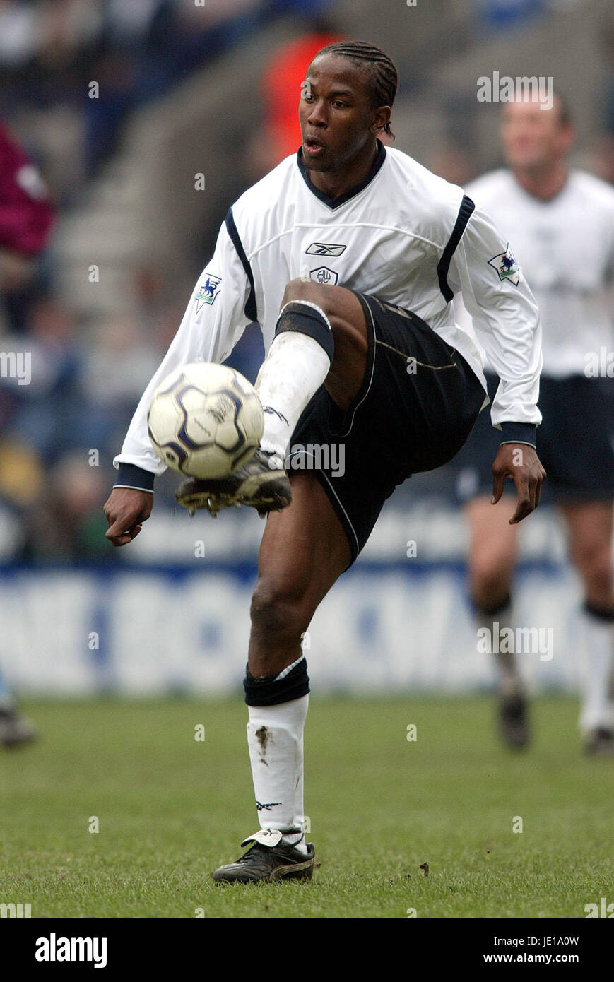 Maillot Domicile Bolton Wanderers 2008-09 - Ricardo Gardner #11, Porté Match