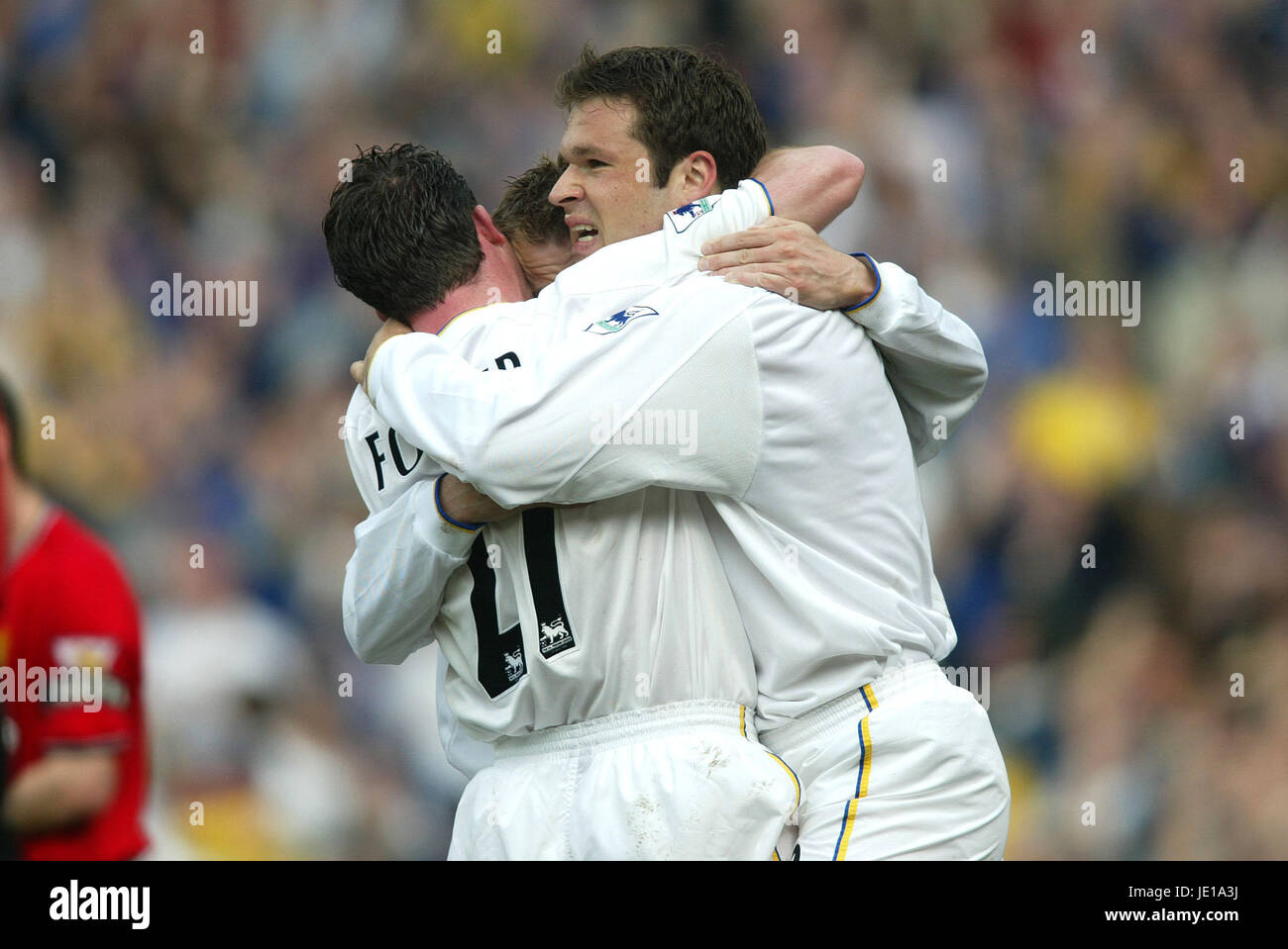 PA PHOTOS/AAP - UK USE ONLY : Australian soccer star Mark Viduka puts in a  solo effort for his English Club Leeds United in a friendly International  against Chilean Club team Colo