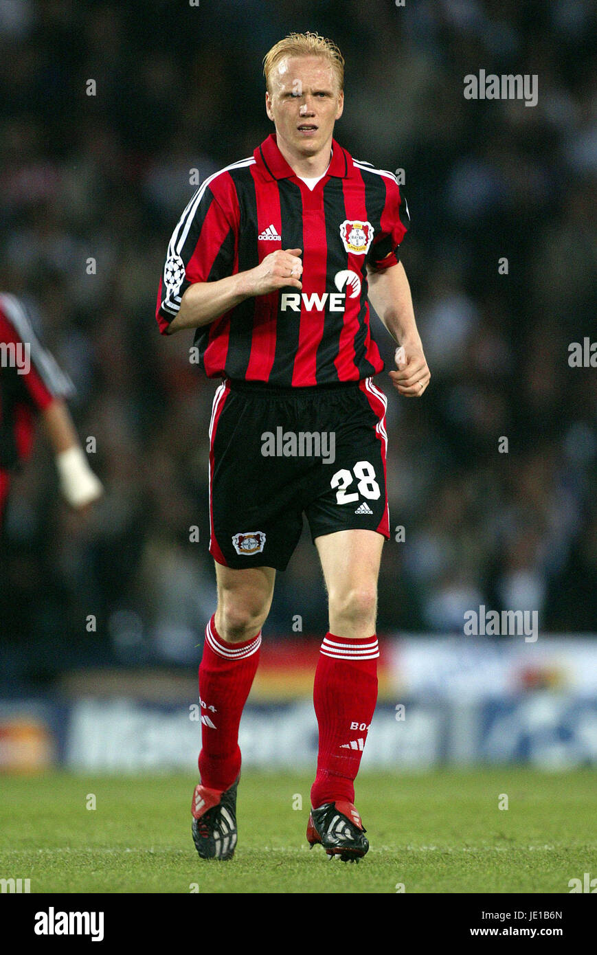 CARSTEN RAMELOW BAYER 04 LEVERKUSEN HAMPDEN PARK GLASGOW SCOTLAND 15 May 2002 Stock Photo