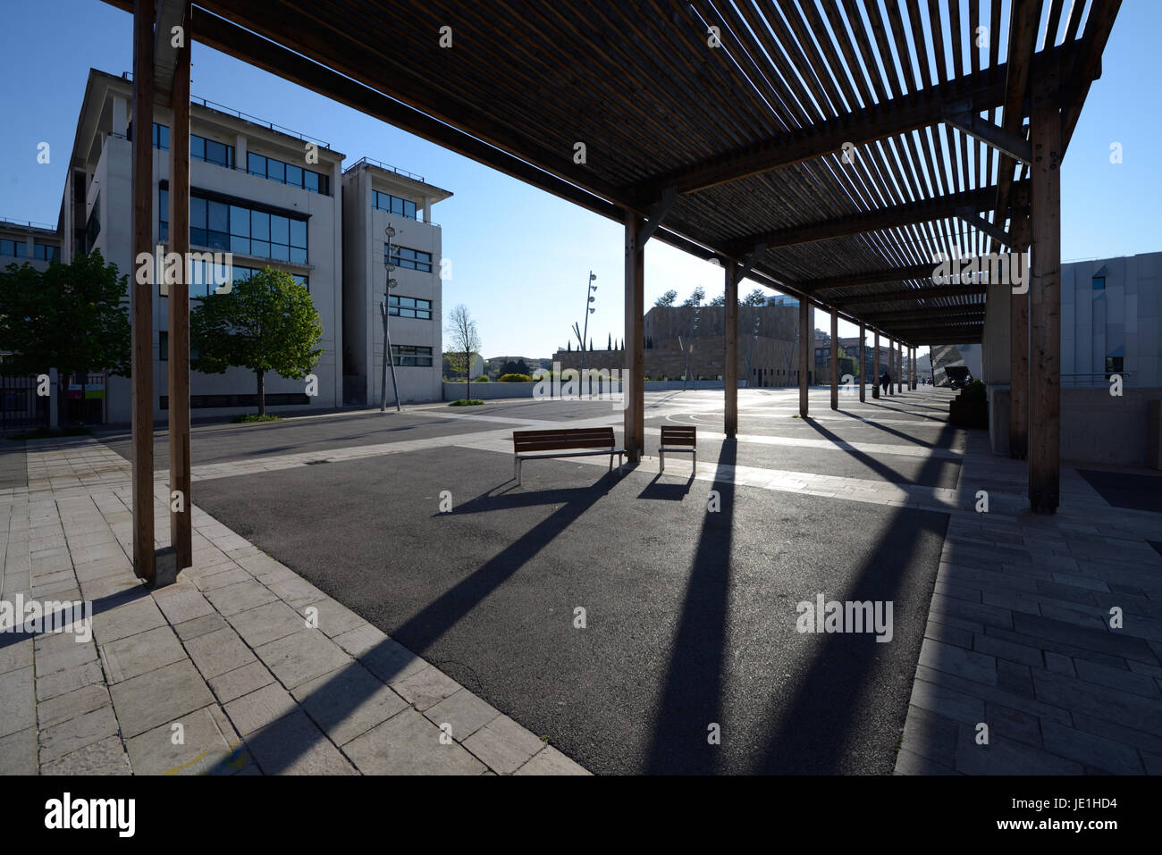 The Modern Cultural District, or SextiusMirabeau, and Avenue Mozart