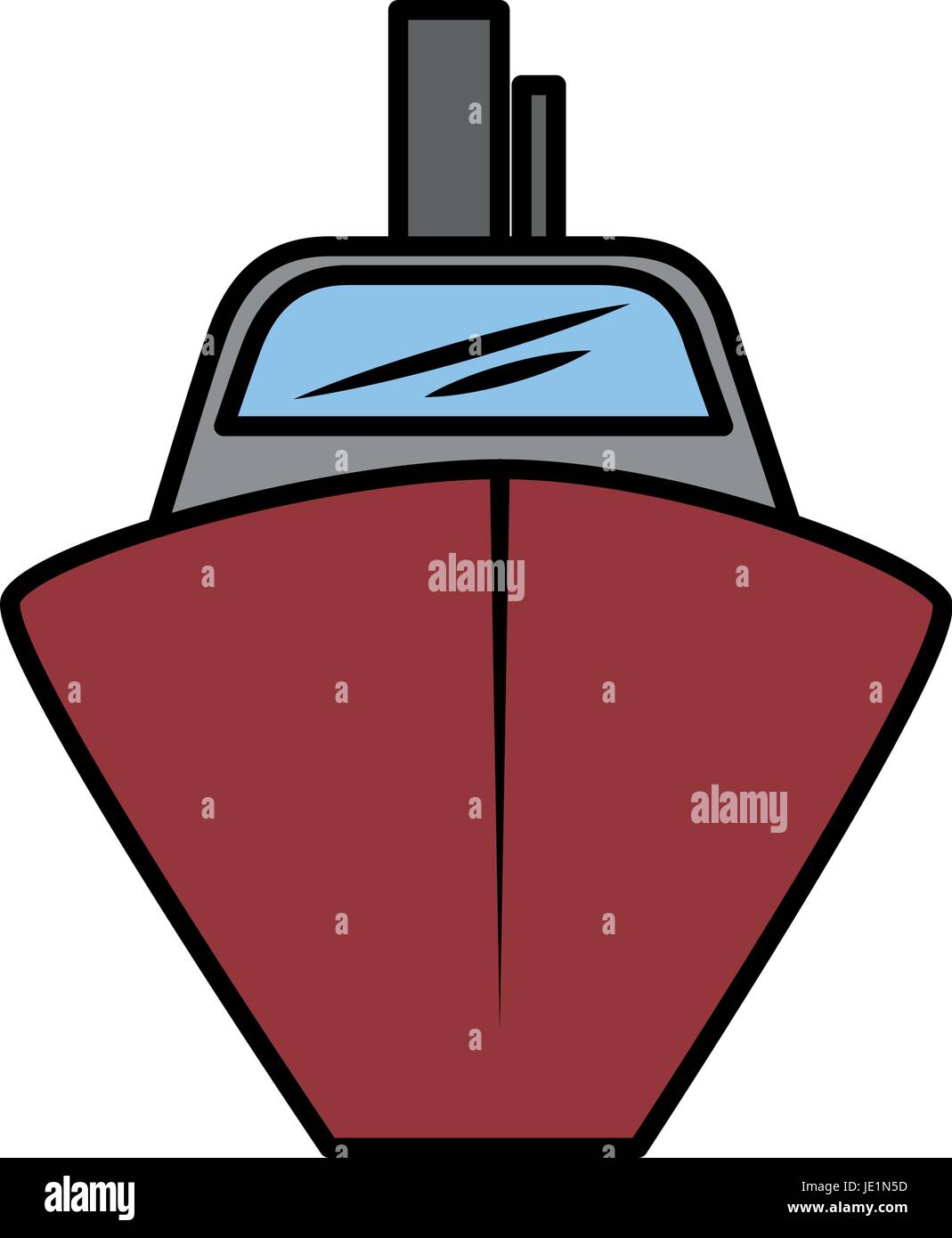 isolated big ship Stock Vector Image & Art - Alamy