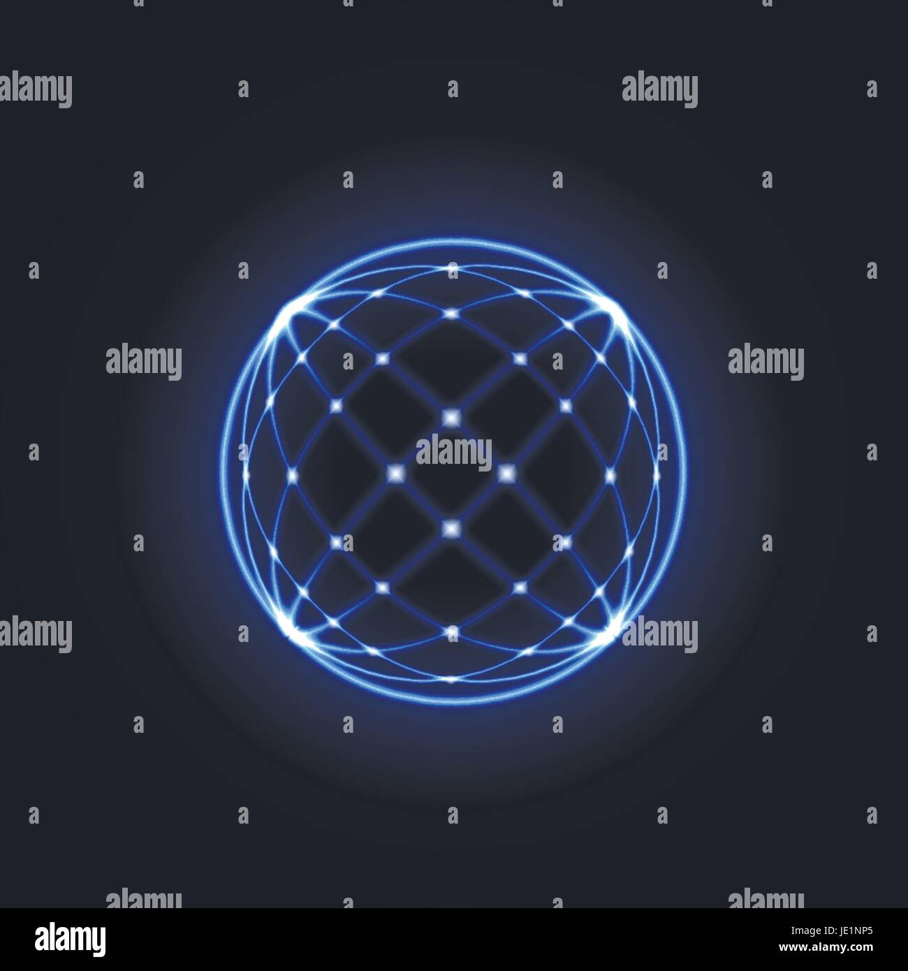 Abstract sphere shape Stock Vector