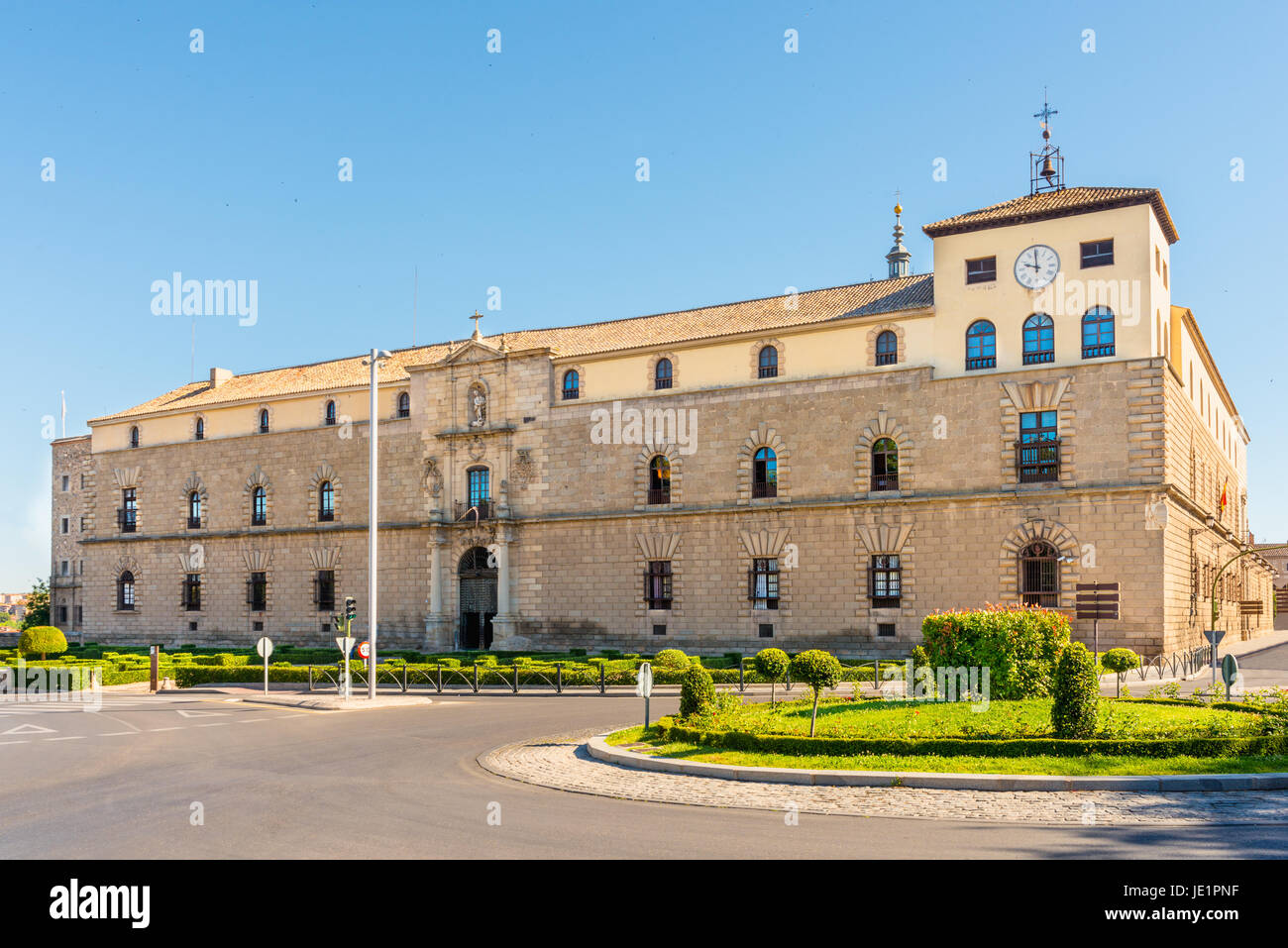 Hospital Tavera or Hospital de Afuera in Toledo, Spain Stock Photo