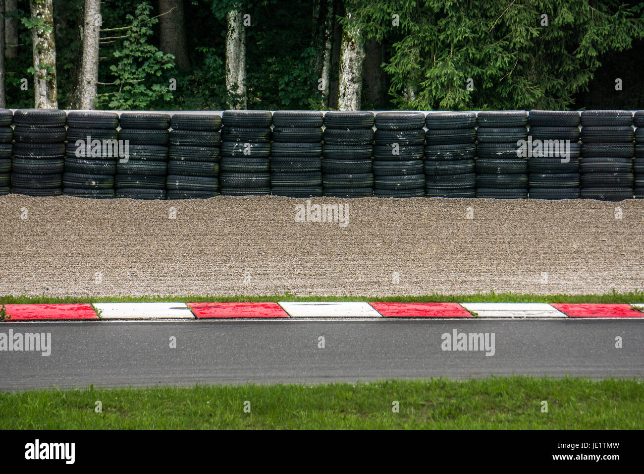 part of a racetrack Stock Photo Alamy