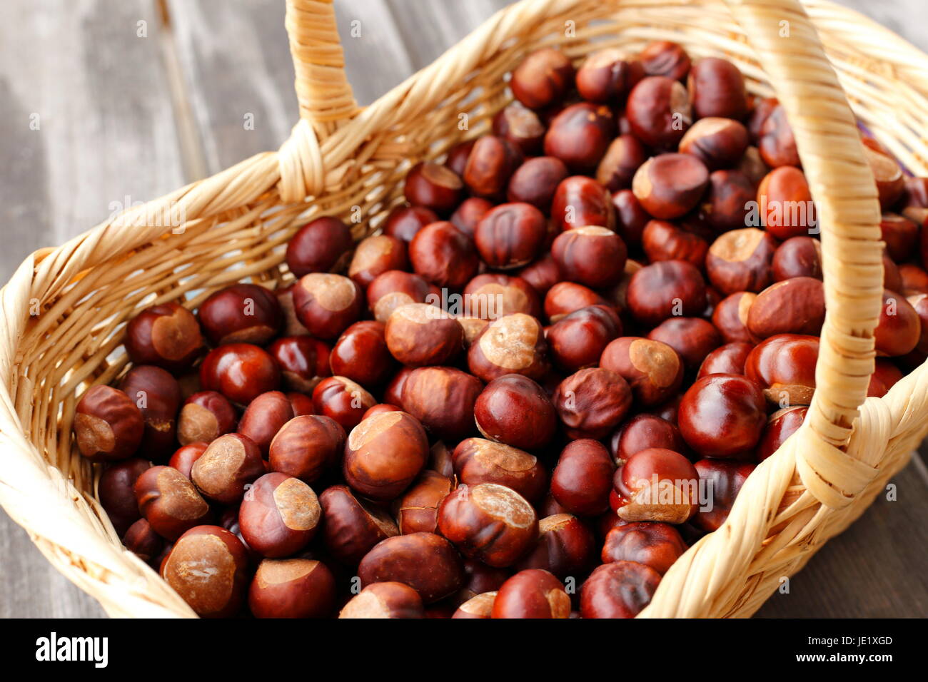 Kastanien Baum Herbst High Resolution Stock Photography and Images - Alamy