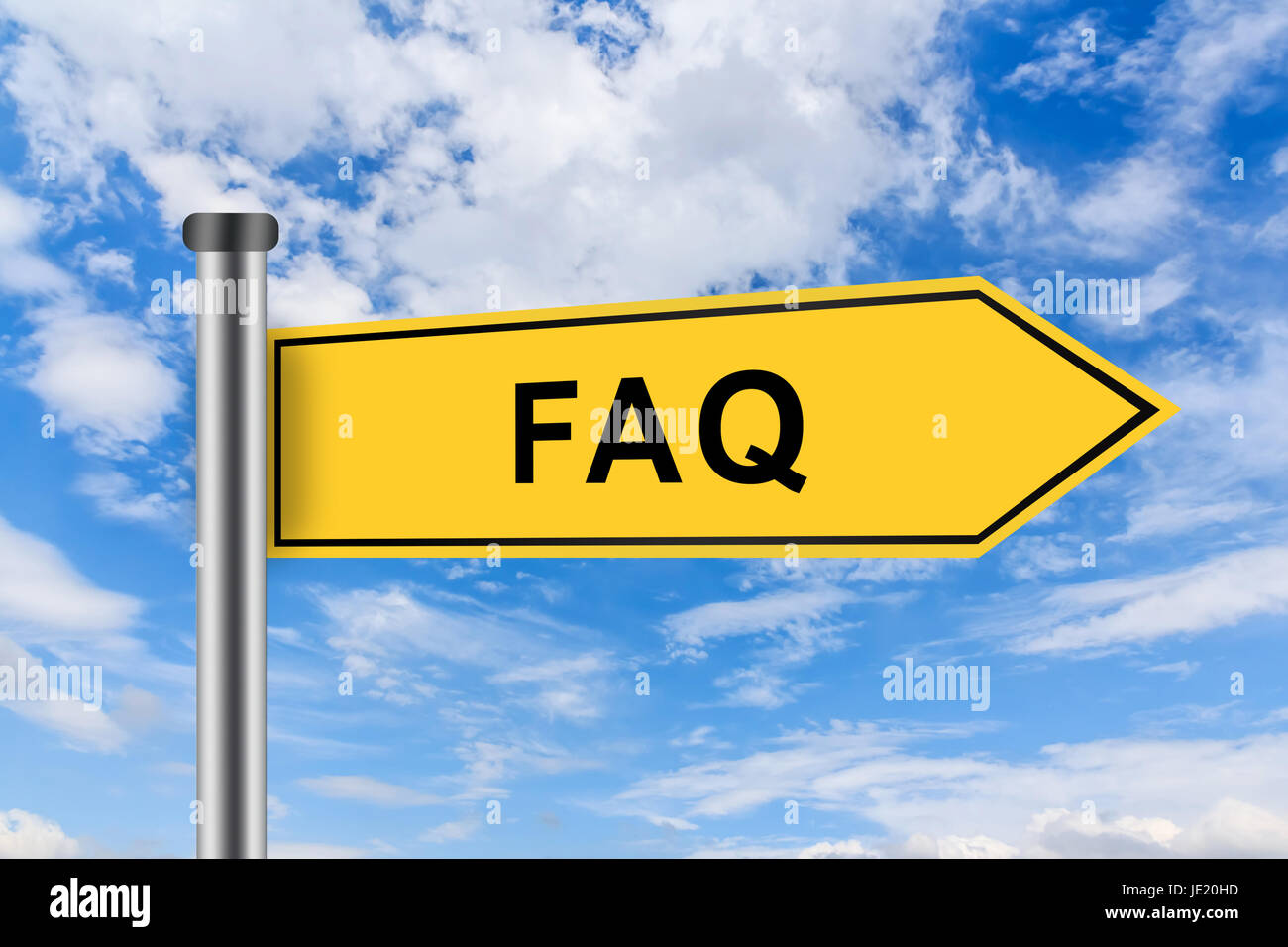 Road sign question mark on hi-res stock photography and images - Alamy