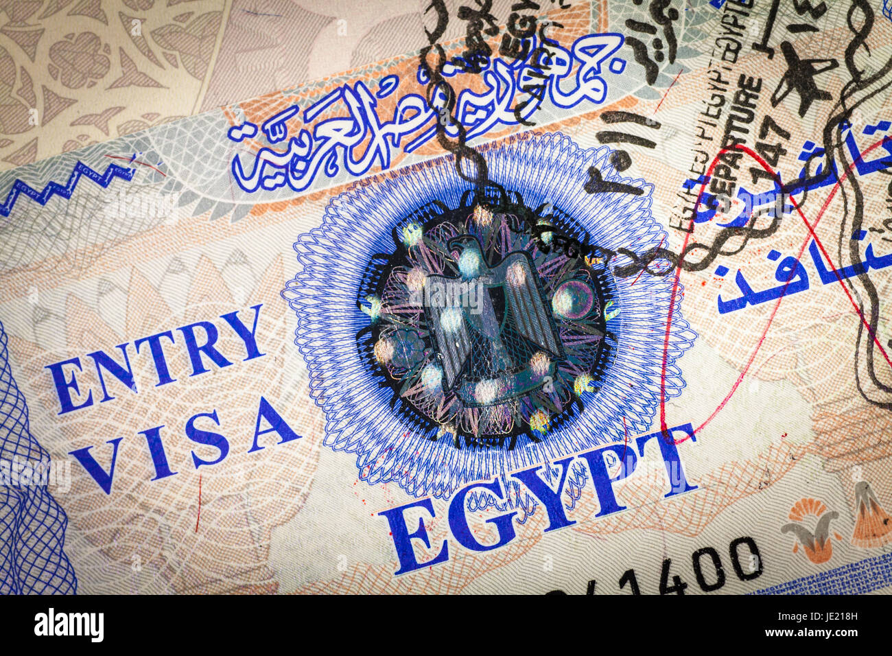Egyptian passport hires stock photography and images Alamy