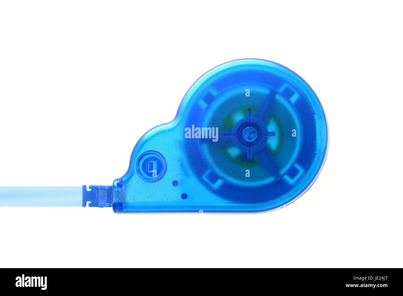 blue correction tape