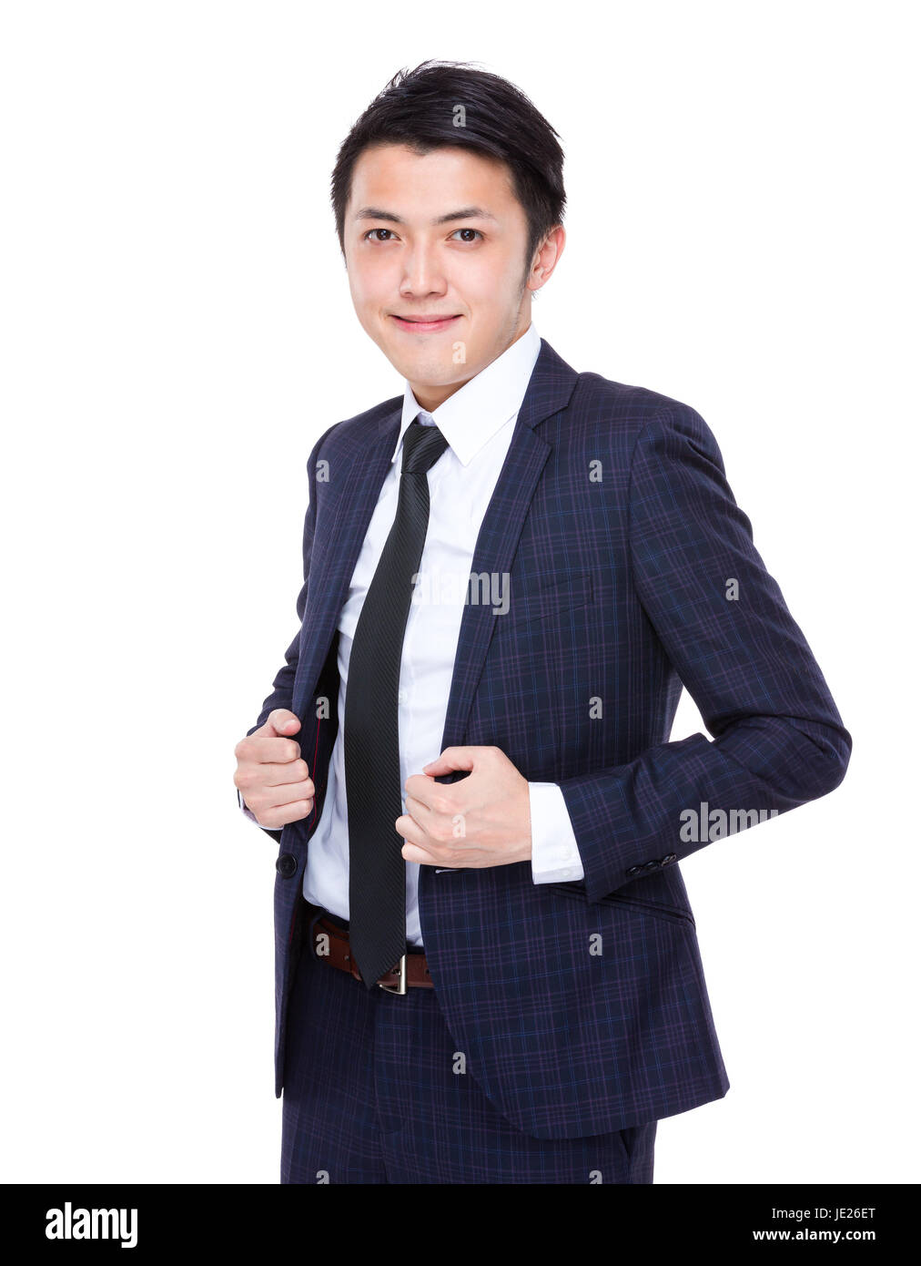 Asian young businessman Stock Photo - Alamy