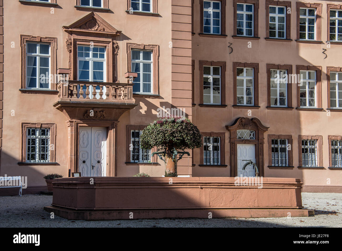 Siegen-Wittgenstein Schloss in Bad Berleburg Stock Photo