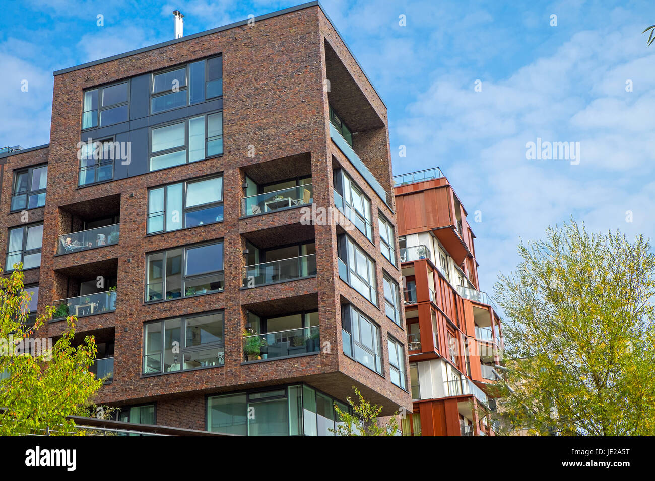 apartment house in hafencity in hamburg Stock Photo Alamy