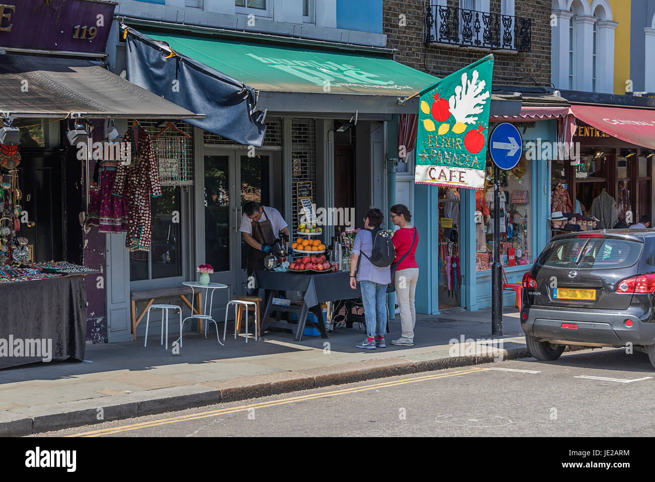 Portobello cafe hires stock photography and images Alamy