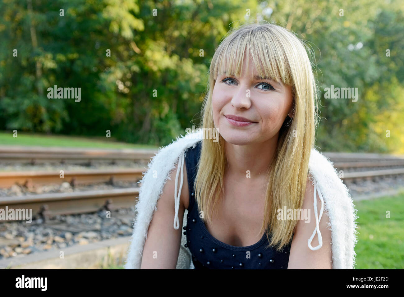 Lange haare sommer hi-res stock photography and images - Alamy